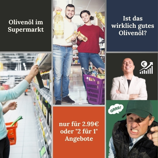 <b> Aktuell: </br>Gepanschtes Olivenöl, falsch etikettiert</b>